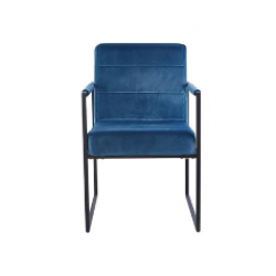 Conrad Velvet Chair Blue